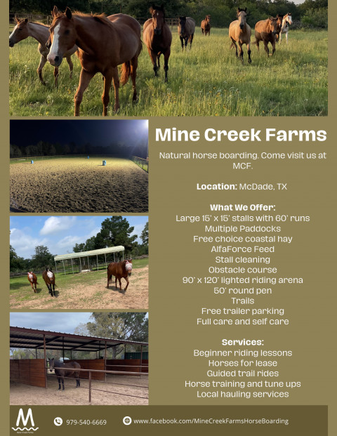 Visit Mine Creek Farms