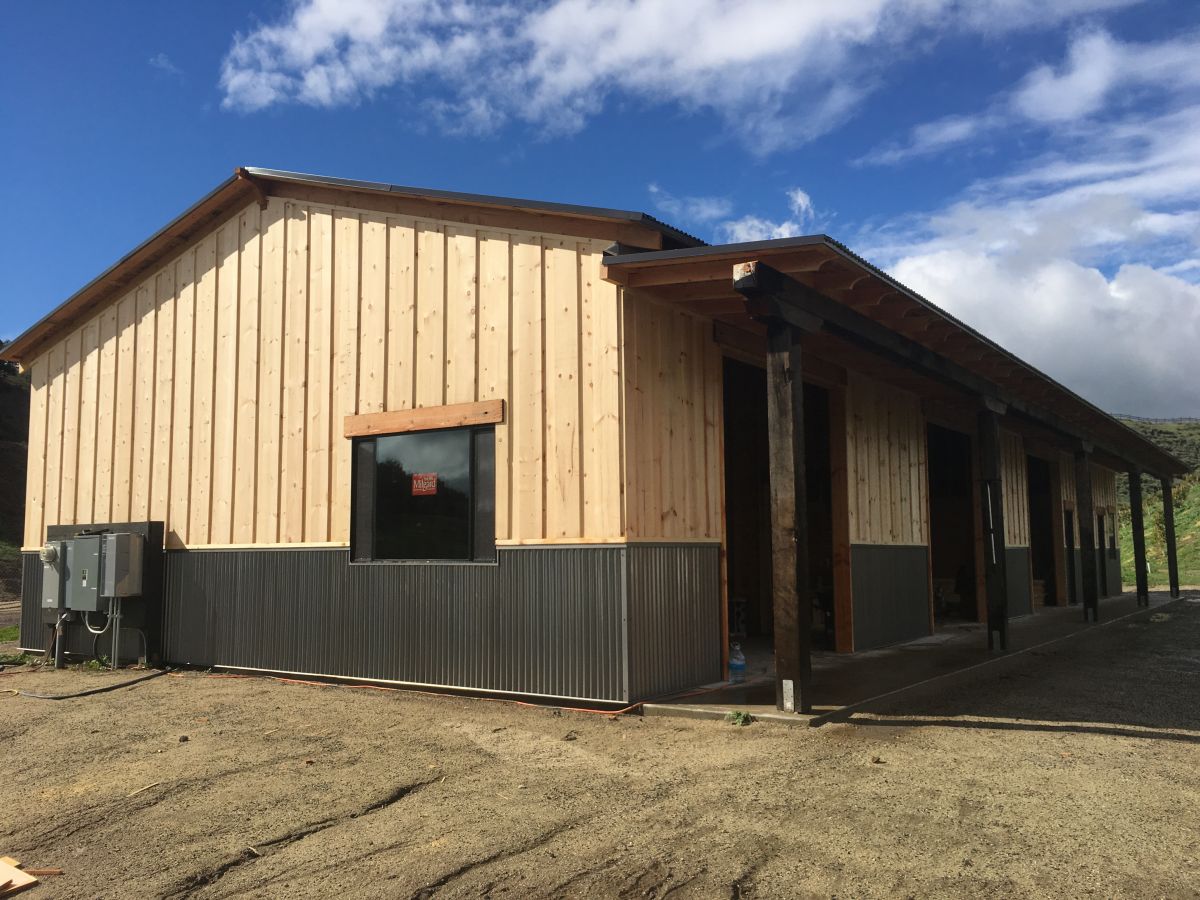 Barn Construction In California