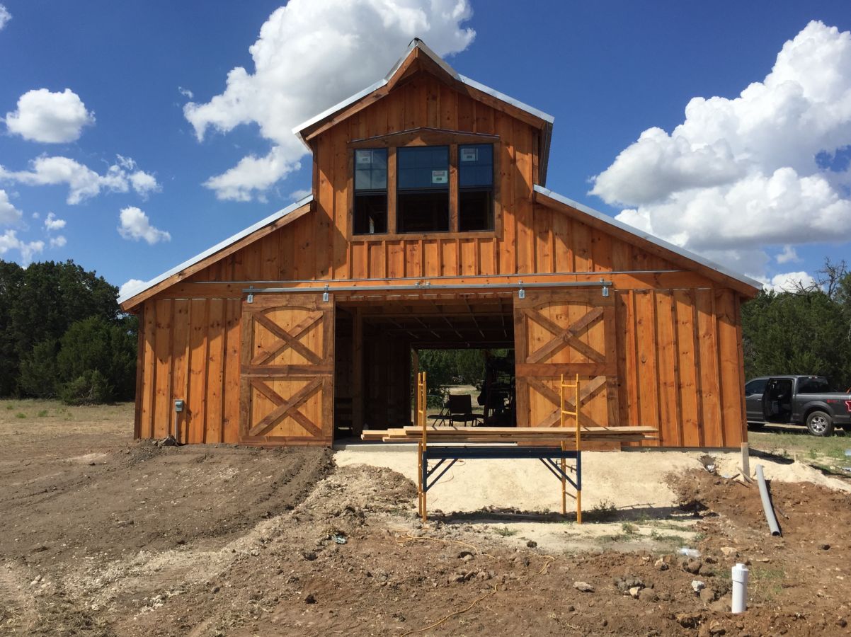 Barn Construction In Texas