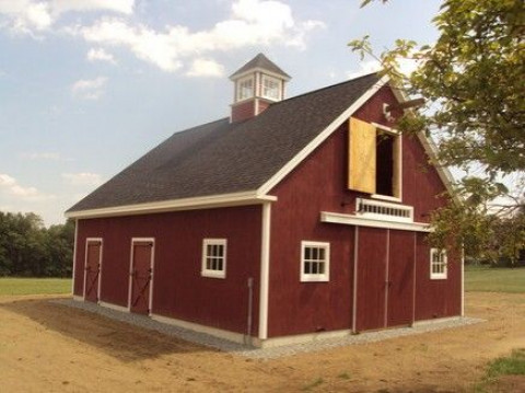 Barn Construction In Deerfield New Hampshire Rockingham County