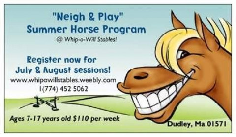 Visit "Neigh & Play" Summer Horse Program