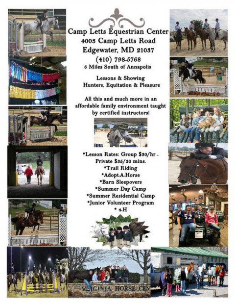 Visit Camp Letts Equestrian Center