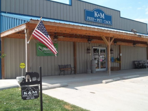 Visit K & M Feed Pet Tack