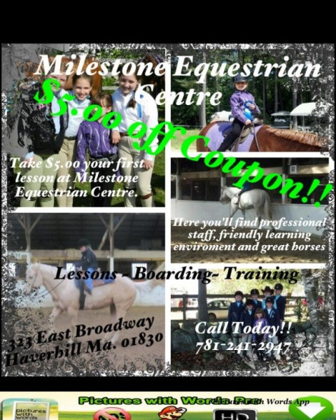 Visit Milestone Equestrain Center
