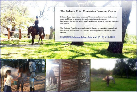 Visit Balance Point Equestrian Learning Center