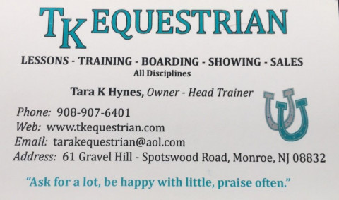 Visit TK Equestrian