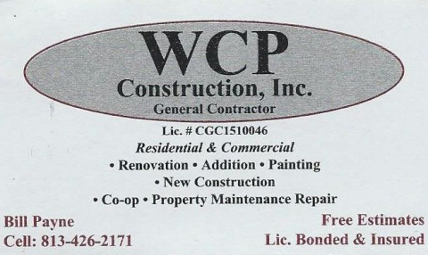 Visit WCP Construction, Inc.
