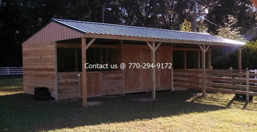 Barn Construction In Sanford Florida Seminole County