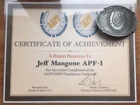 Visit Jeff Mangone Farrier Service