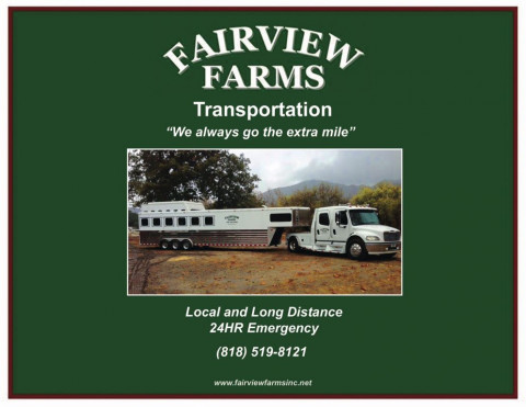 Visit Fairview Farms Horse Transport