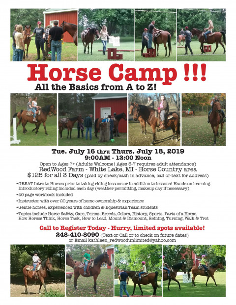 Visit Horse Camp - All the Basics A to Z!