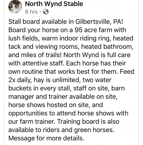Visit North Wynd Stable