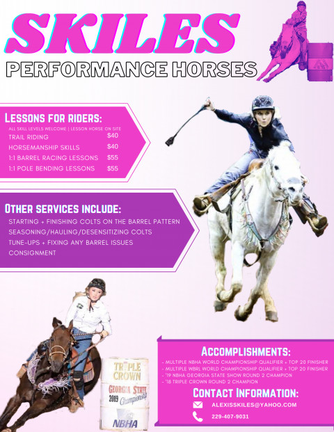 Visit Skiles Performance Horses