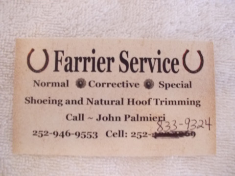 Visit John Palmieri Farrier Service