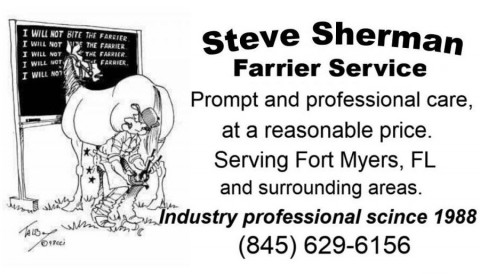 Visit Steve Sherman Farrier Service