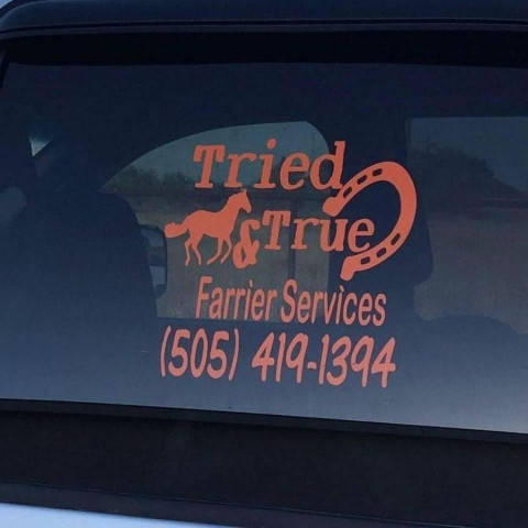 Visit Tried and true farrier service