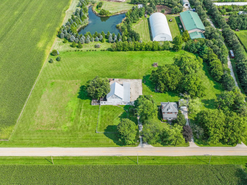Visit PICTURE PERFECT 5.4 ACRE FARMETTE WITH FARMHOUSE, BARN & SHED...ZONED A-1.