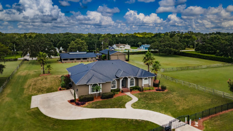Visit Horse Property 4.5 Acres 8 Stall Barn 2nd Barn 4BD 3BA