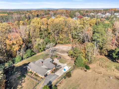 Visit Sprawling Ranch Home & Acreage with Stables in Crabapple area of Georgia!
