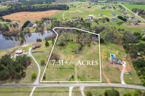 Visit Social Circle- 7+ Acres Lake Access- Ready to Build on.