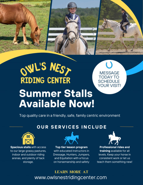 Visit The Owl’s Nest Riding Center