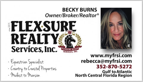 Visit Rebecca Burns, Owner/Broker | Equestrian Specialist in Gainesville FL markets