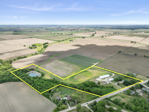 Visit JUST LISTED! 20+ ACRE FARMETTE; HOUSE, 3 OUTBUILDINGS, 2 PONDS and CREEK.