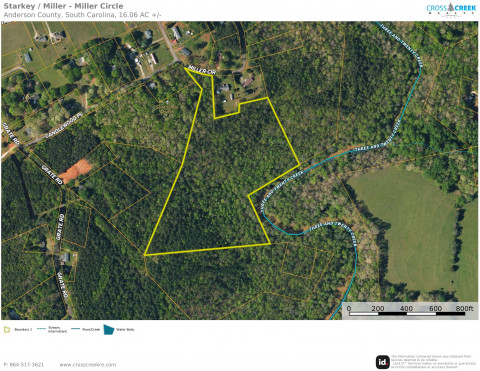 Visit +/-16.06 Acres On Miller Road with a Creek