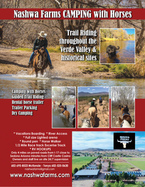 Visit HORSE CAMPING Nashwa Farms CAMP VERDE ARIZONA