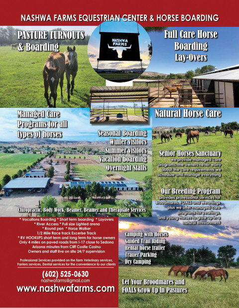 Visit Sedona ARIZONA Horse Boarding & RV hookups & Trail Riding & Horse Camping
