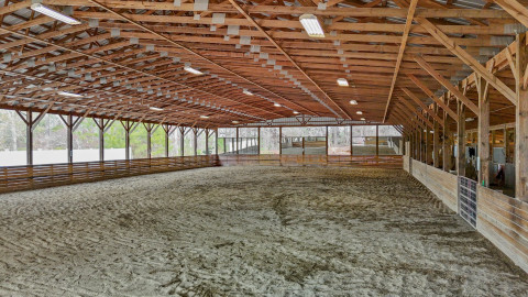 Visit Fabulous 20 acre move in ready equestrian farm complete with covered arena.